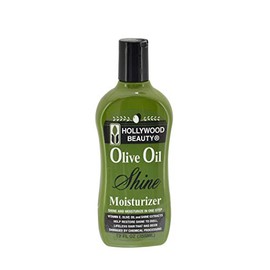 HOLLYWOOD BEAUTY Olive Oil Shine Moisturizer Shine and Moisturizer in One Step 12oz/355ml