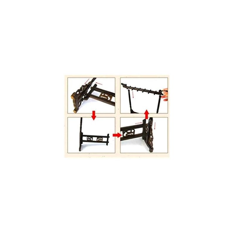 Shozan 12 Wooden Hanging Brush Stand, Display