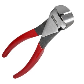 StewMac Deluxe Fret Tang Nipper 2257 for Guitar and Bass – For Bound and Unbound Fingerboards – Adjustable Depth Stop and Interchangeable Inserts