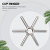 Veemoon Bar Glass Rinser Parts Cup Glass Rinser Metal Disk