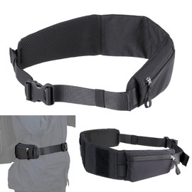 Hakuba 4977187001372 Camera Bag Option GW-PRO Waist Belt AZ AMZKST-GWPWB GW-PRO Series Waist Belt with Elastic Zipper Pocket