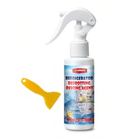Fridge Defrosting Spray, 120 ml - Easy Defrosting, Defrosting and Defrosting Agent, Saves Electricity and Odour (1, 120 ml)