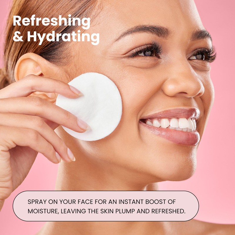 Rose Water Spray for Face with Matrixyl 3000 - Organic