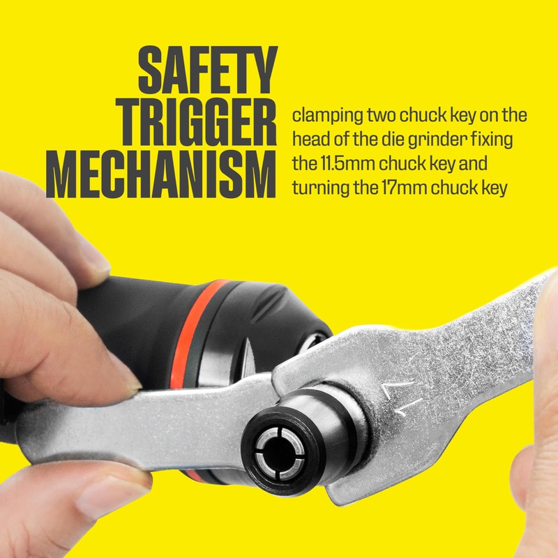 Berkling Tools BT 6322 1/4" Right Angle Air Die Grinder