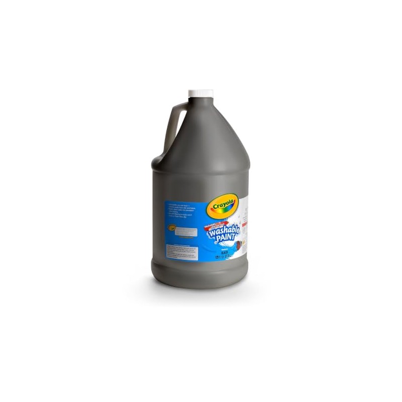 Crayola Pintura lavable número 54-2128-053, GL, Negro