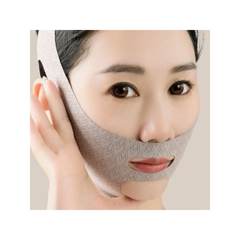 투턱없애기 페이스마스크교정기 심부볼리프팅 안면거상땡기미 얼굴형관리 Double Chin Eliminating Face Mask