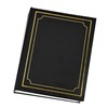Arpan 6x4 Plain Photo Album with 200 Pockets (Black)