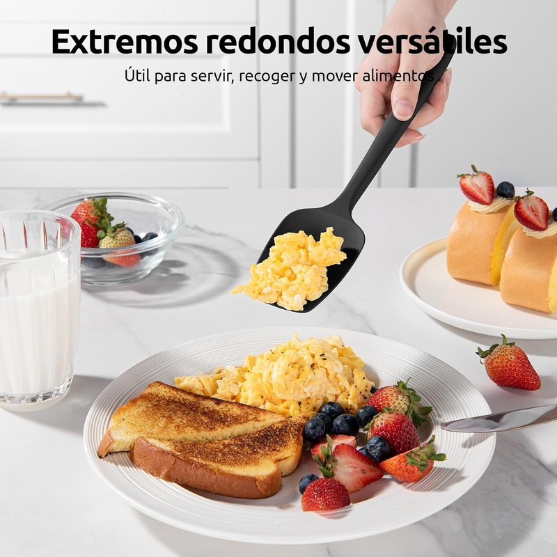 U-Taste Juego de Espátula de Silicona Resistente al Calor de
