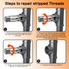 1-1/4"-11-1/2 NPT Pipe Tap, Precision Carbon Steel NPT Tap Set