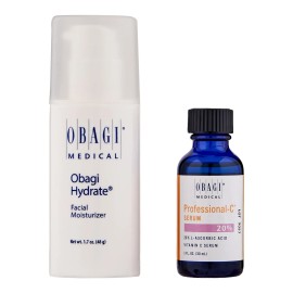 Obagi Hydrate Facial Moisturizer 1.7oz & Professional-C Serum 20% 1oz