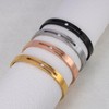 MILAKOO 8mm Bracelets Adjustable Stainless Steel Bangles (Bangle) for Women