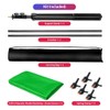 Green Screen Backdrop Kit, 5 x 6.5 ft Portable Chromakey