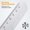 Ezyaid Metal PD Ruler - Pupillary Distance Ruler with Instructions