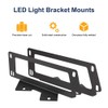 NORTHYUN Upgrade Hidden Bumper Light Pods Fog Light Mounting Brackets