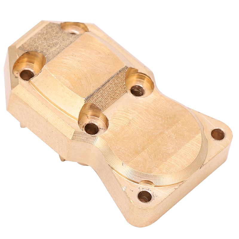 Brass Counterweight Diff Cover set for Axial SCX24 90081 for