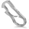 Idakekiy Dual Carabiner Keychain Mutil Tool with Key Chain Bottle
