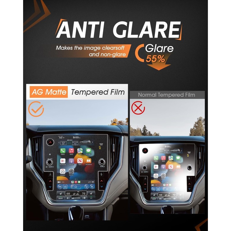 CDEFG For 2025 2026 Subaru Outback Screen Protector - 11.6