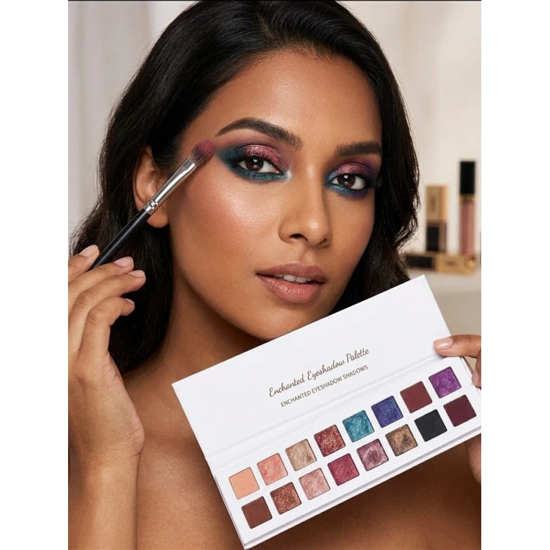 Paleta De Sombras Glamierre Enchanted + Kit Regalo Completo