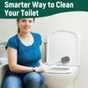 Bimsstein Toilettenreiniger, 10 Stück WC Cleaning Block mit 1 Griff,
