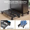 Hovadova Computer Tower Stand, Ventilated Mobile CPU Stand Fits Most