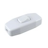 Lamp Switch, Intermediate Switch White with Strain Relief and Screw