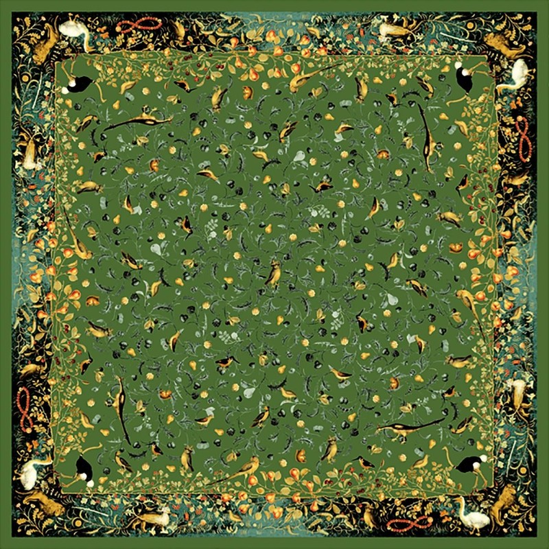 Mulberry Silk Scarf – Silk Square Scarf Women, Silk Headband