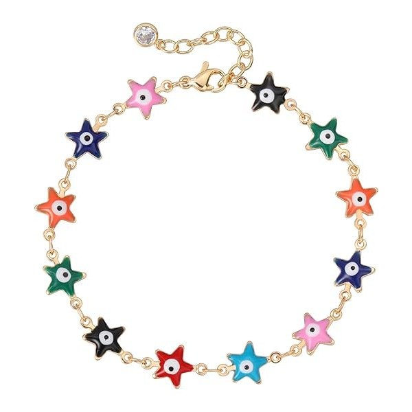 Jenosy Women's 14K Gold-Plated Bracelet, V