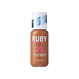 Ruby Kisses No More Blemish Liquid Foundation with Hyaluronic Acid, Blemish Control, Semi Matte Medium Coverage, Buildable Long Lasting, Lightweight