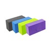Yoga-Mad High Density Yoga Brick Blocks, Anti Slip, Lightweight and