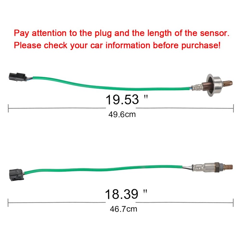 JDMON 2PCS O2 Oxygen Sensor Upstream & Downstream Replacement for