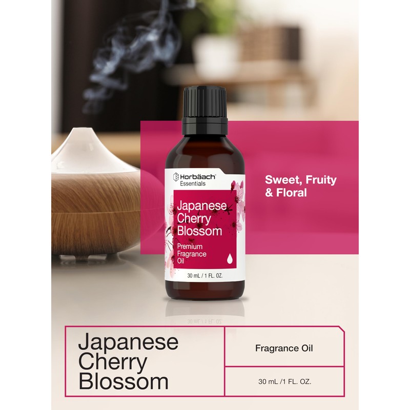 Horbäach Japanese Cherry Blossom Fragrance Oil | 1 fl oz