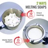 LFISGNN Soap Making Kit with Electronic Hot Plate for Adults