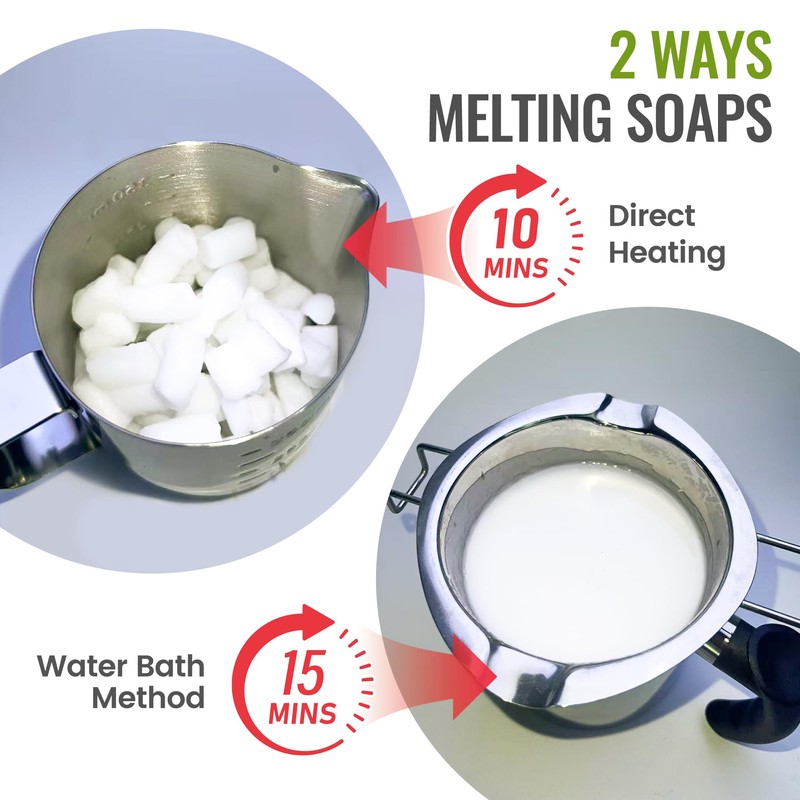 LFISGNN Soap Making Kit with Electronic Hot Plate for Adults