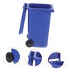 Operitacx Miniature Desk Trash Bin Multifunctional Wastebasket for Home and