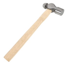 Operitacx Round Head Hammer with Long Wooden Handle Professional Multi-Purpose Carpenter's Tool Robust and Durable for Household Wood Processing and Versatile and Reliable