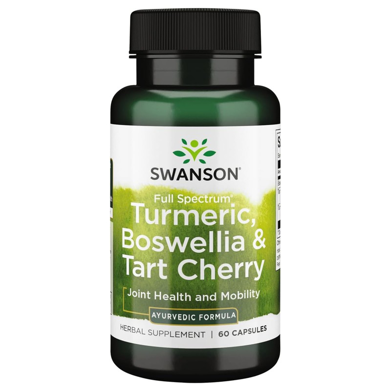 Swanson Full Spectrum Turmeric Boswellia & Tart Cherry Joint Function