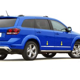 Tyger Auto Made in USA! Compatible with 2009-2018 Dodge Journey Above Body Line Accent Trim Body Side Moldings 1 3/8" Wide 4PC