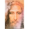 Print Image on Wooden Face of the Shroud of Christ