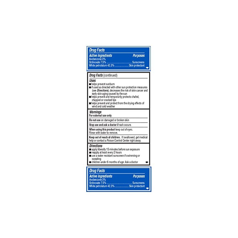 ChapStick Bálsamo Labial Hidratante Original SPF 12, 0.15 oz (3