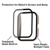 smaate Smart Watch Cases with Screen Protector Compatible with LUOBA