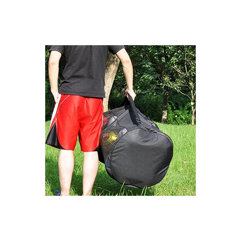 Eco Walker Ball Bag Holds 16 Pieces Footballs, Durable Mesh