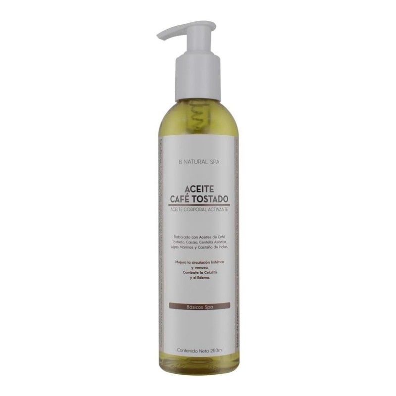 Aceite Corporal Café Tostado Cacao Y Centella 250ml Spa