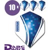 abcdarts Unisex Adult Pentathlon Wave Dart Flights, Blue, Classic EU