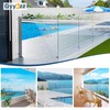 Gyykzz 1 Pack T316 Marine Grade Railing Glass to Glass
