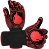 Barbecue Gloves, Heat Resistant, Oven Gloves with 800 Degrees, Extremely