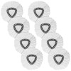 KOHAND Spin Mop Head Refill 8 Pack, 360° Rotating Microfiber