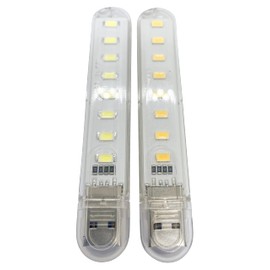 3DPLady 2x LED Light Cold and Warm (for USB Port) Compatible with Bambu Lab P1P 3D Printer (Also Suitable for Closed Space)