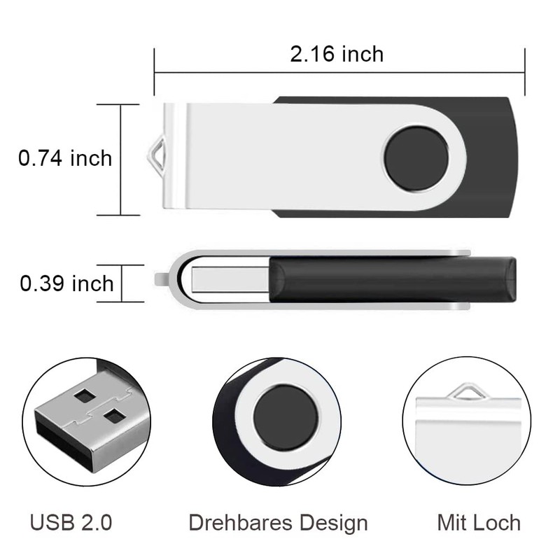 ABLAZE USB Stick 2 GB Pack of 20 High Speed