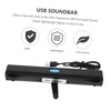 KICHOUSE -19 USB Soundbar Computer Soundbar Mini Subwoofer Surround Sound