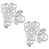 yyangz 2 Sets Three Butterflies Embossing Cutting Die Carbon Steel
